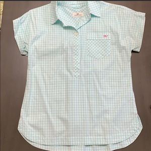 Vineyard Vines Women’s Top | crystal blue